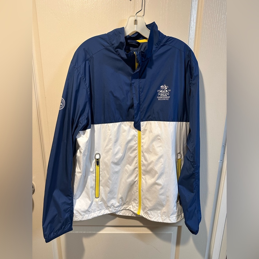 Blue & White Polo Ralph Lauren 2018 PGA Championship Windbreaker